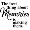 Making Memories Saying Embossing 12 x 12 Stencil | FS074 by Designer Stencils | Word & Phrase Stencils | Reusable Stencils for Painting on Wood, Wall, Tile, Canvas, Paper, Fabric, Furniture, Floor | Reusable Stencil for Home Makeover